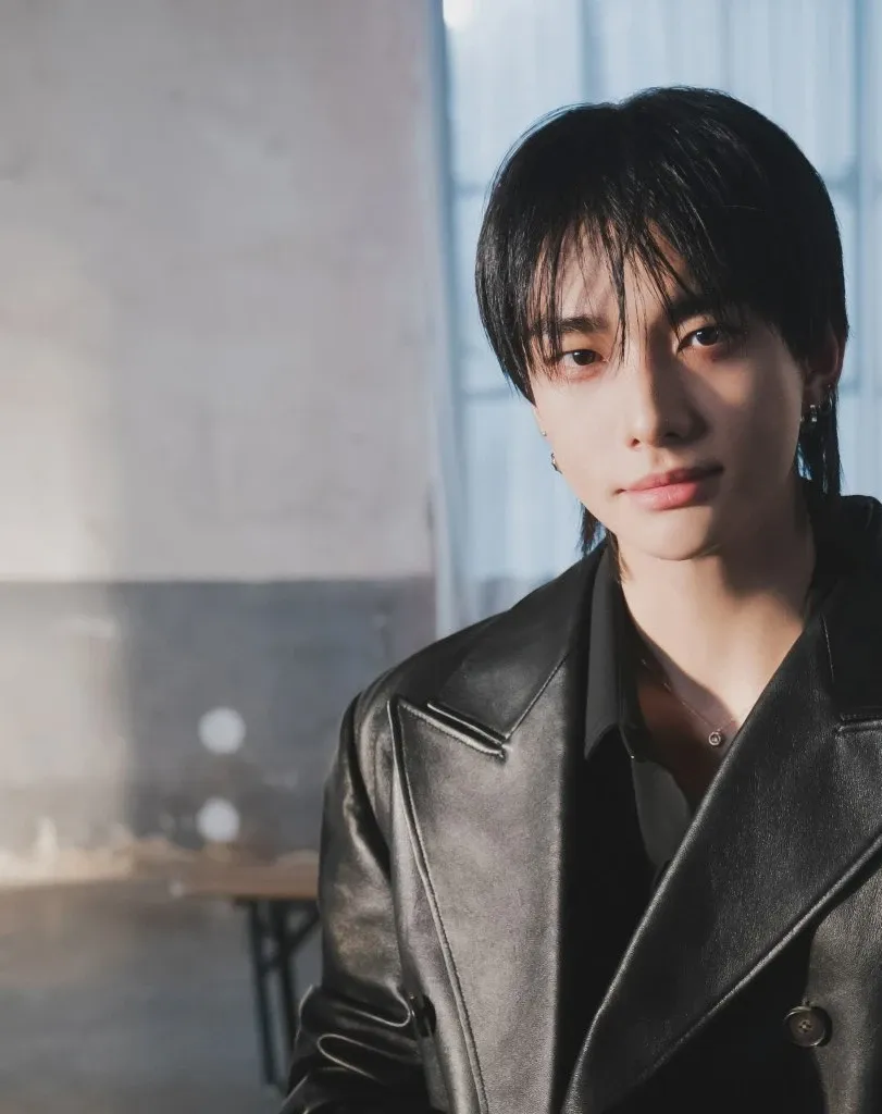 Recent activity shot of Hyunjin (Stray Kids)