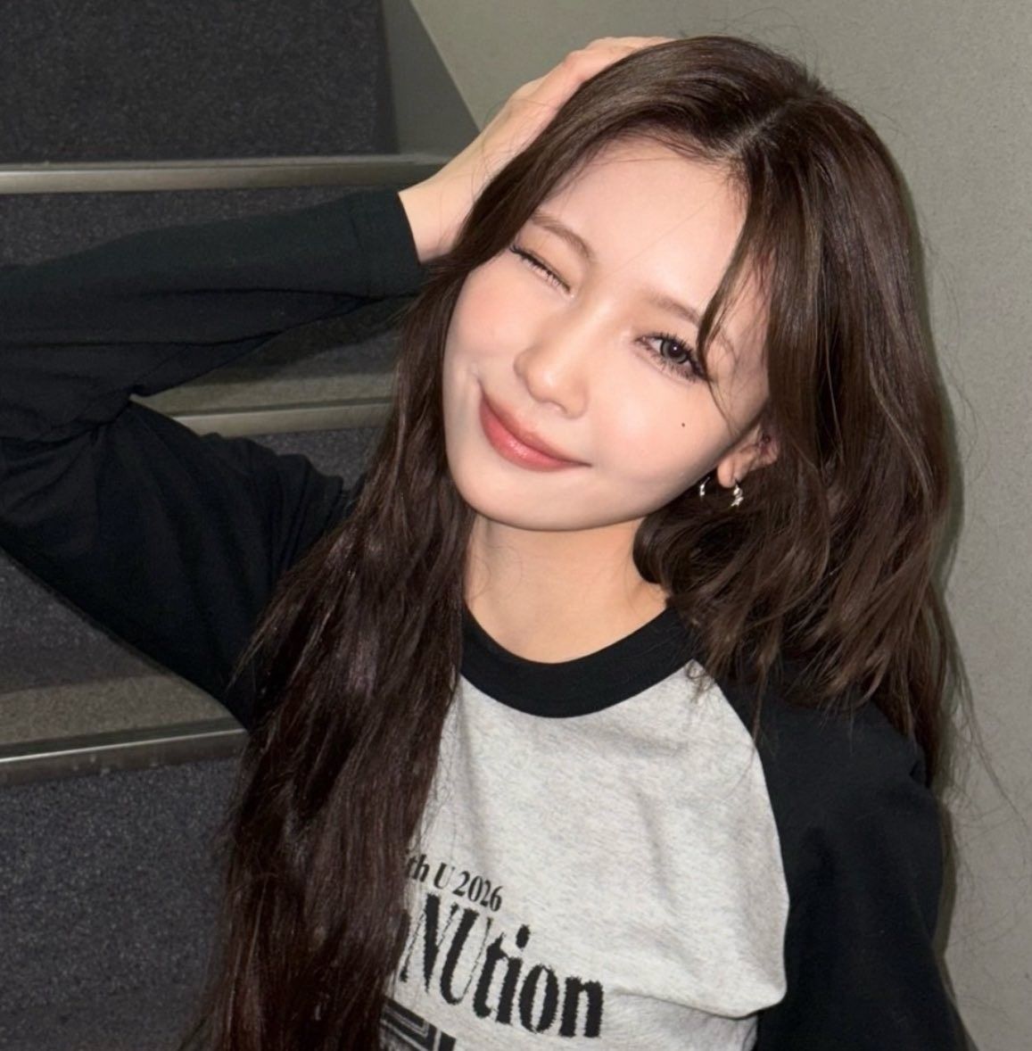 Recent activity shot of Mayuka (NiziU)