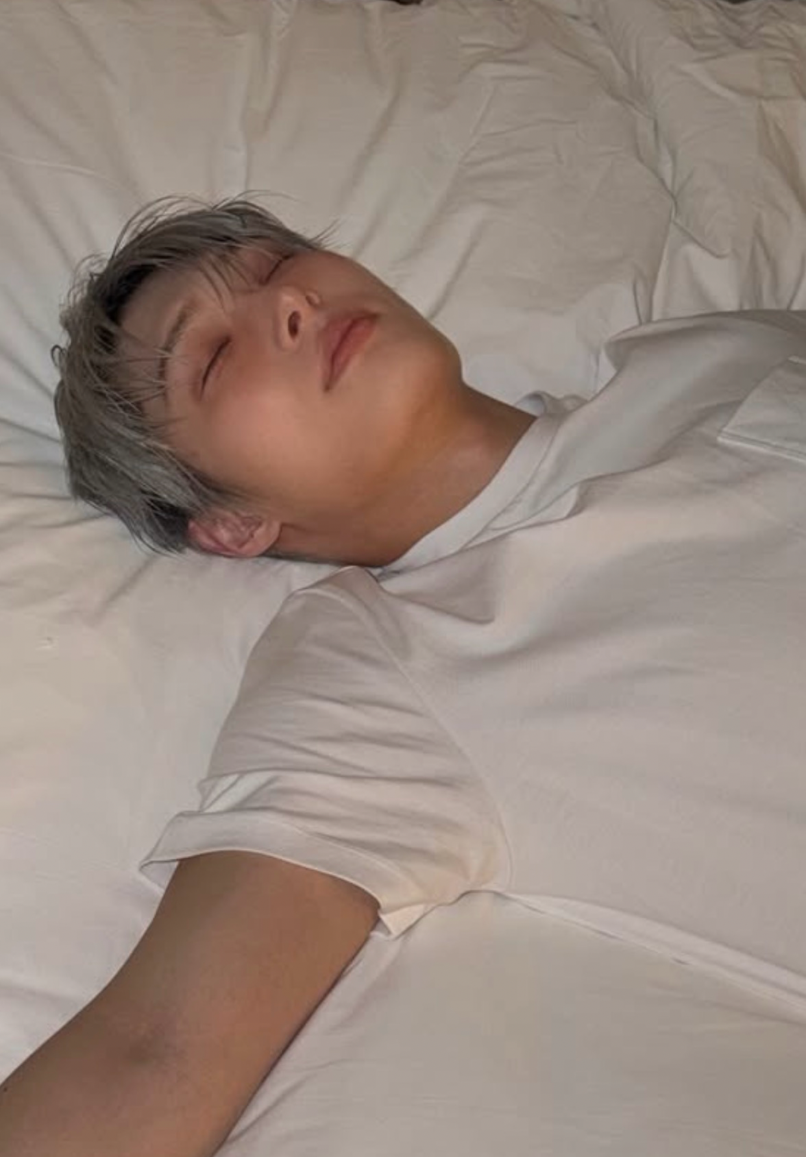 Recent activity shot of Mingi (ATEEZ)