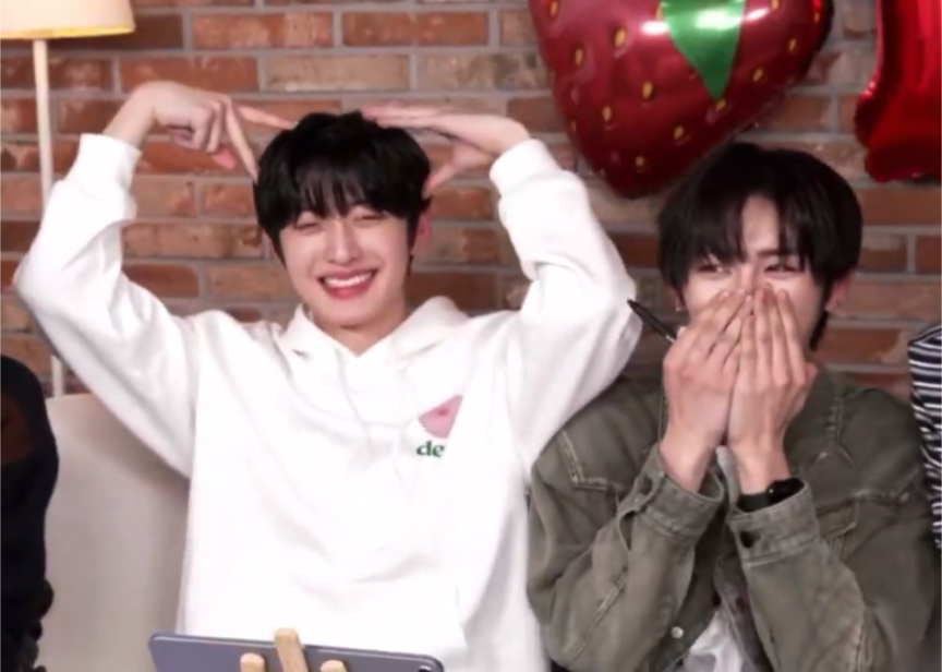 Recent activity shot of Chung Sanghyeon (ALPHA DRIVE ONE)