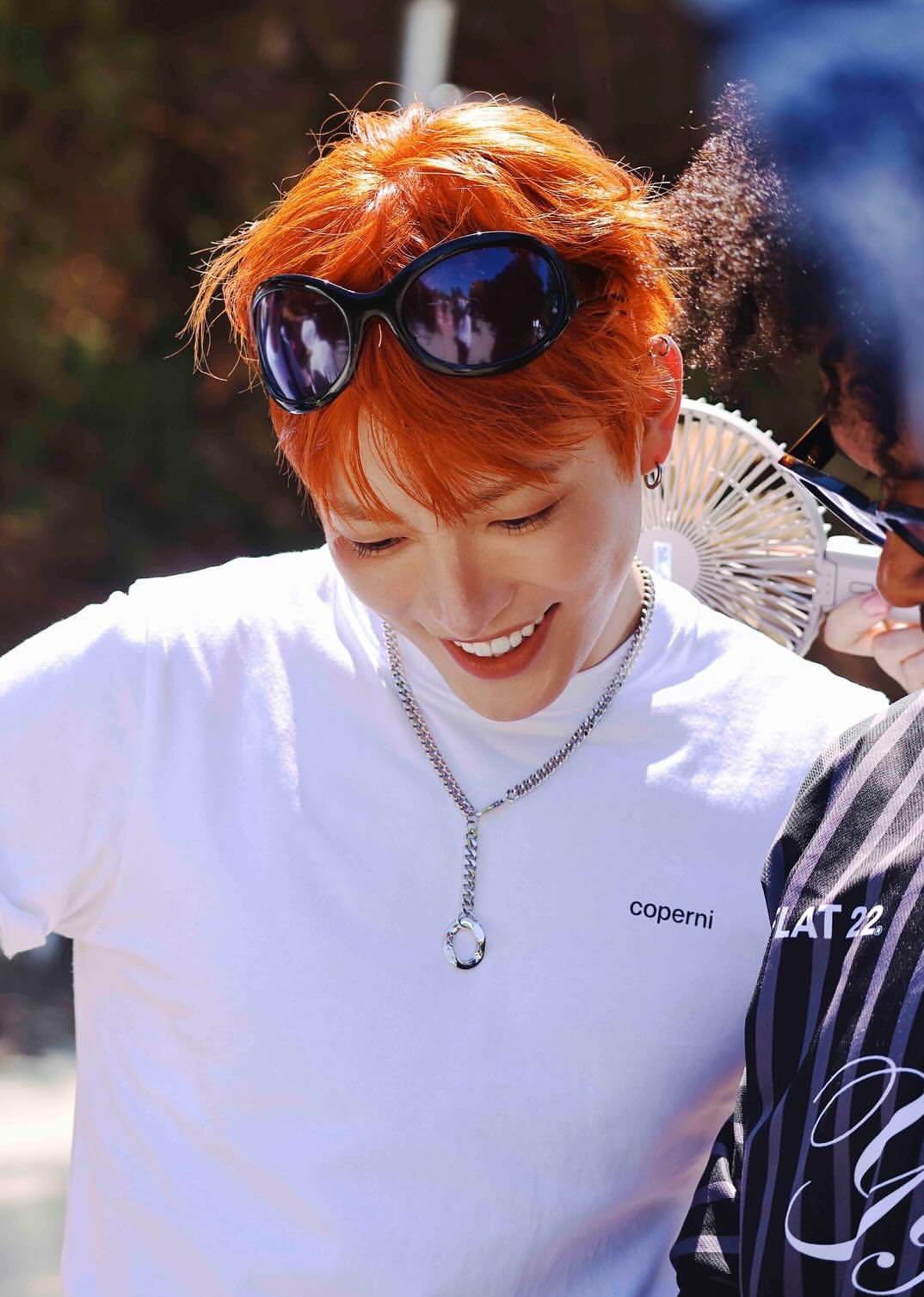 Recent activity shot of Hongjoong (ATEEZ)