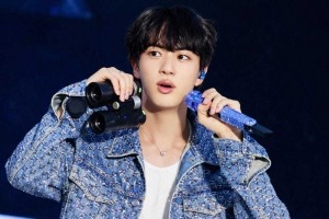 Recent activity shot of Jin (BTS)