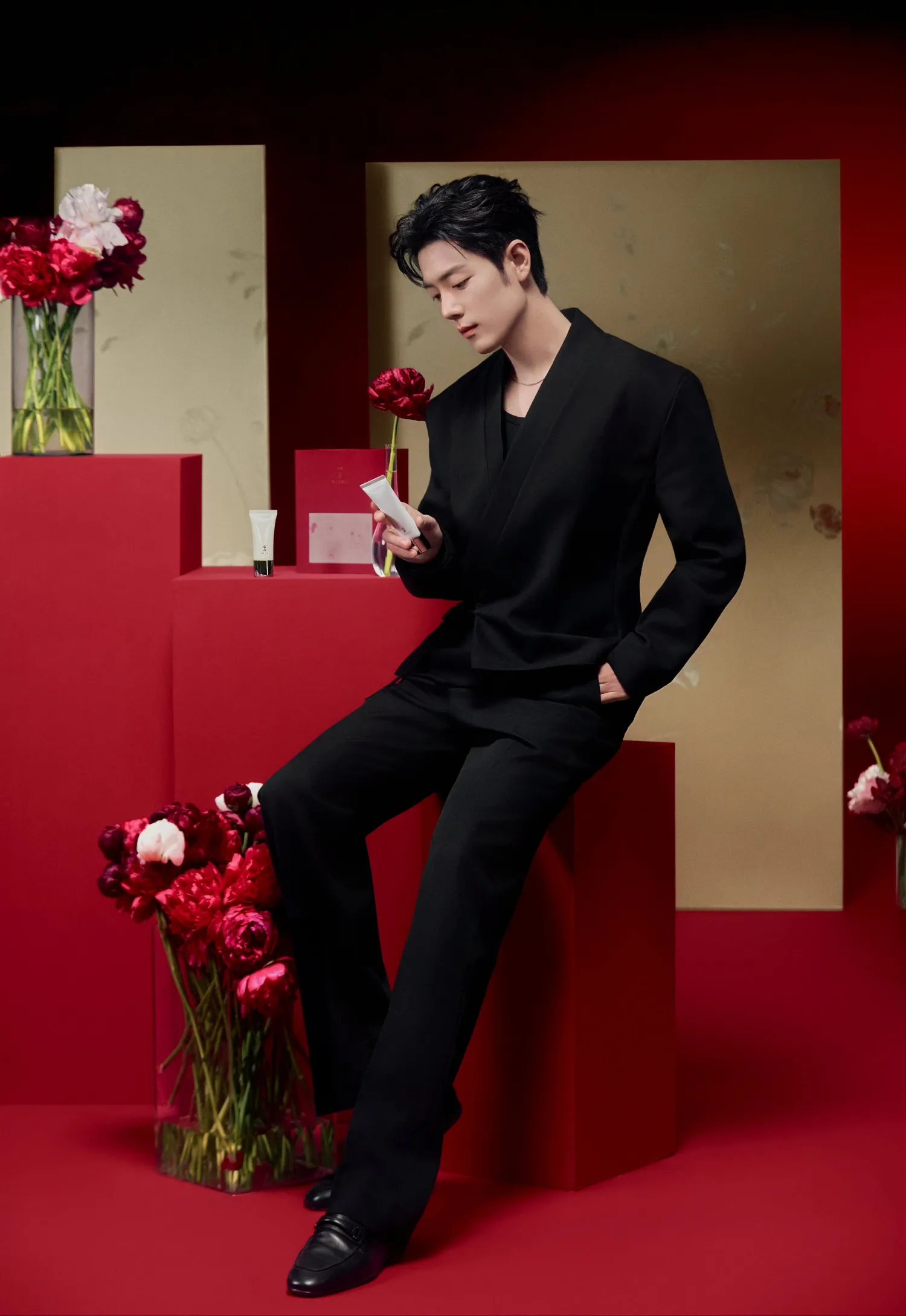 Recent activity shot of Xiao Zhan