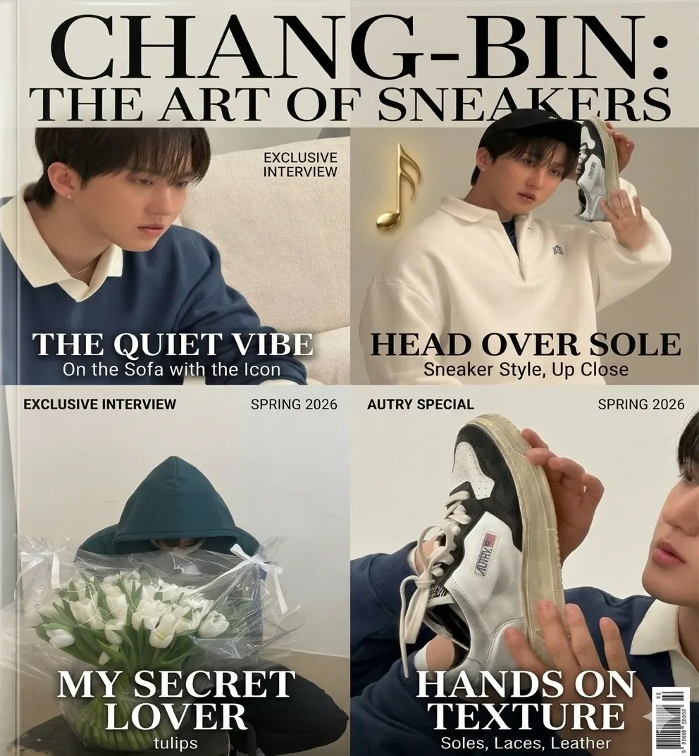 Recent activity shot of Changbin (Stray Kids)