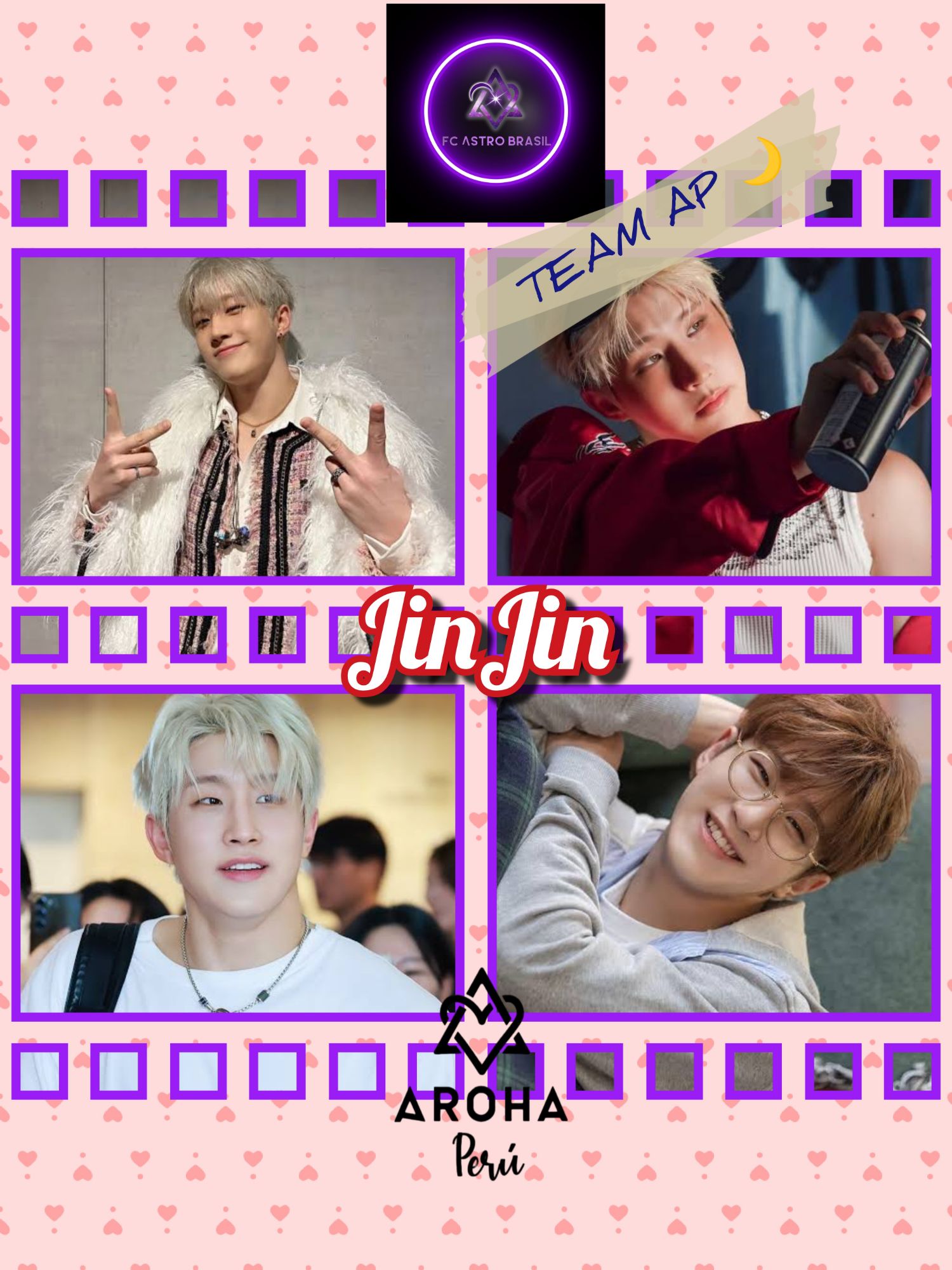 Recent activity shot of Jinjin (ASTRO)