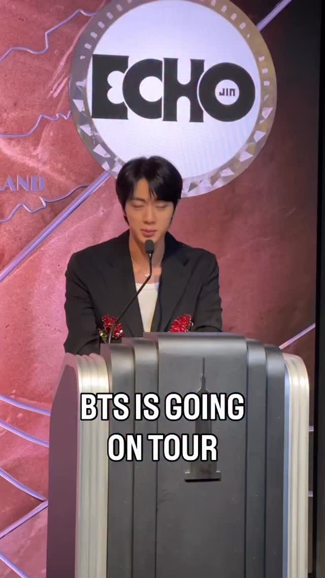 Potret di balik layar Jin (BTS)