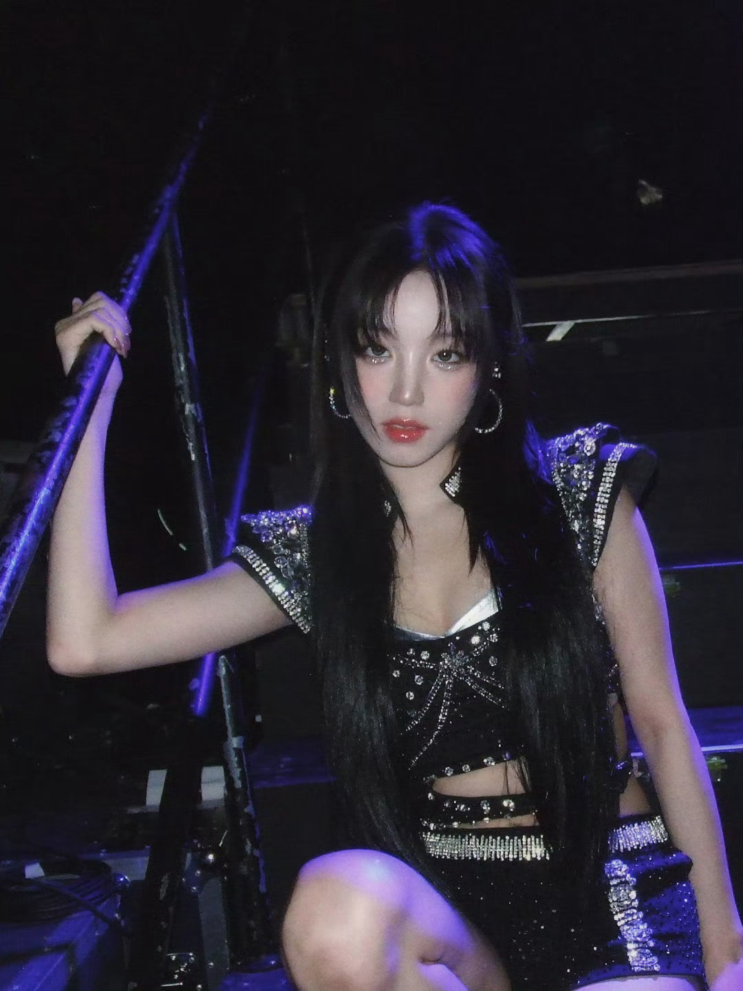 Potret di balik layar Yuqi (i-dle)