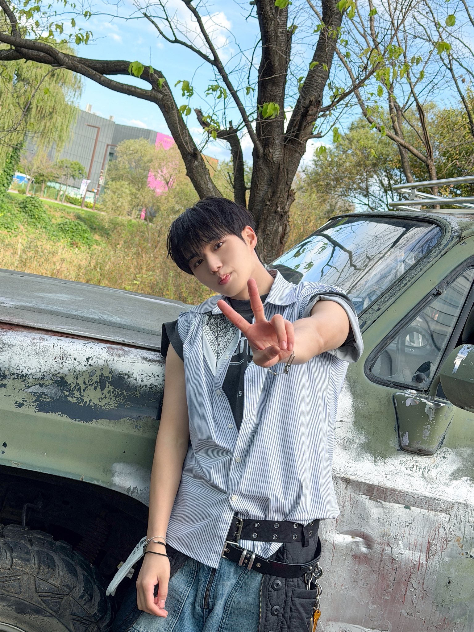 A moment captured by Kim Junseo (ALPHA DRIVE ONE)'s fan