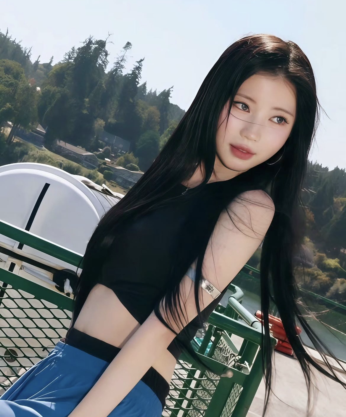 A moment captured by Asa (BABYMONSTER)'s fan