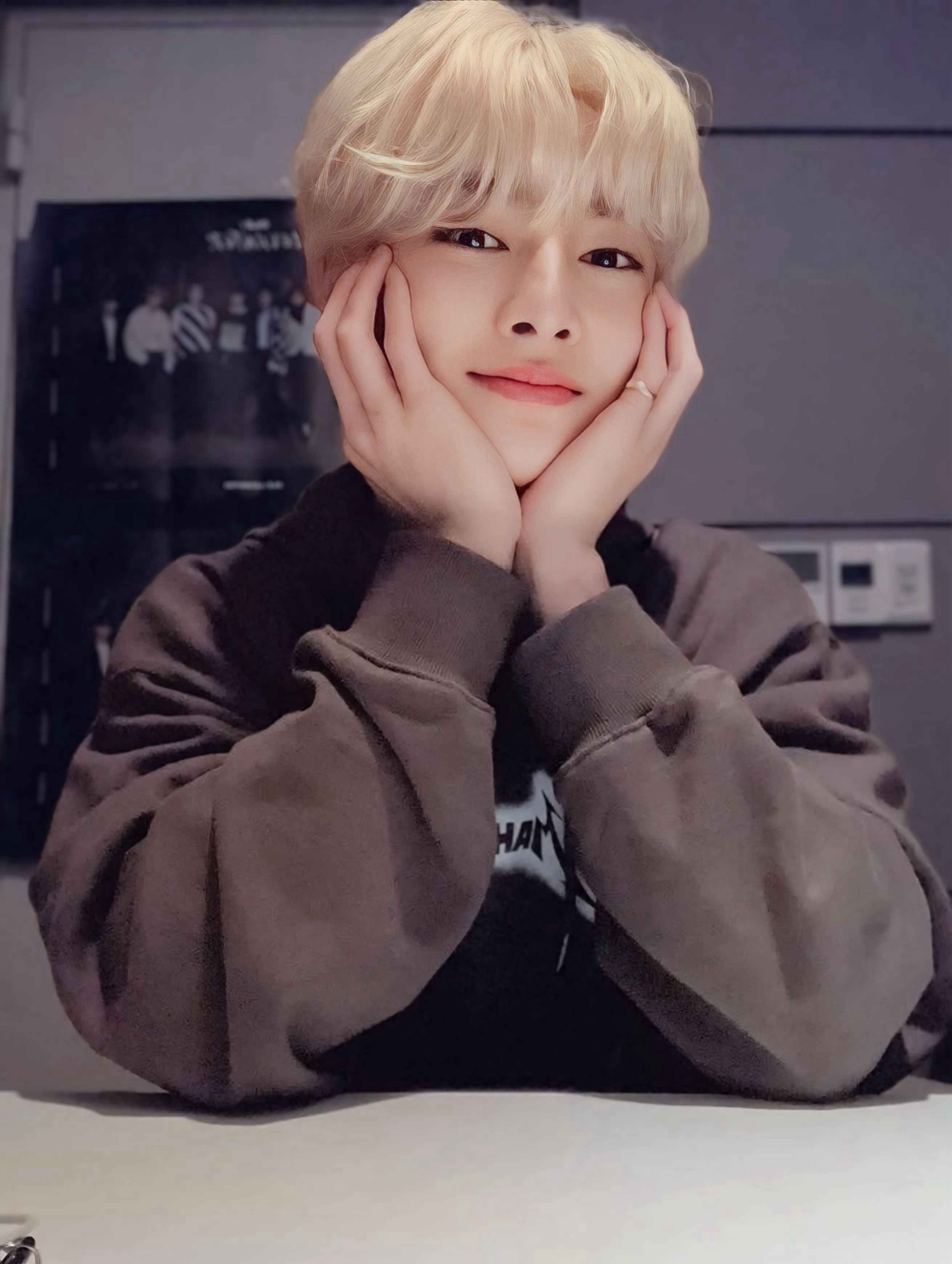 A moment captured by I.N (Stray Kids)'s fan