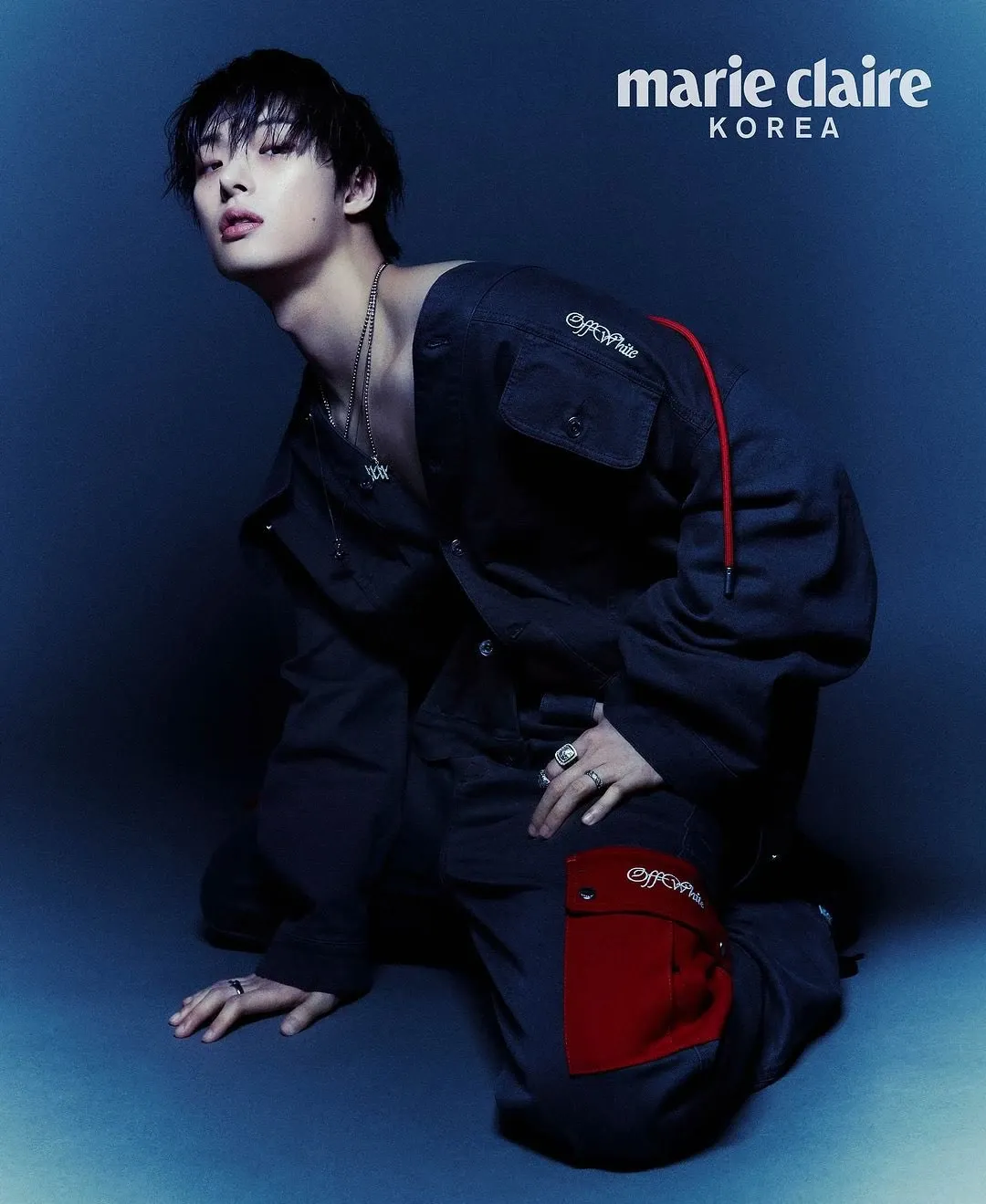 Recent activity shot of Mingi (ATEEZ)