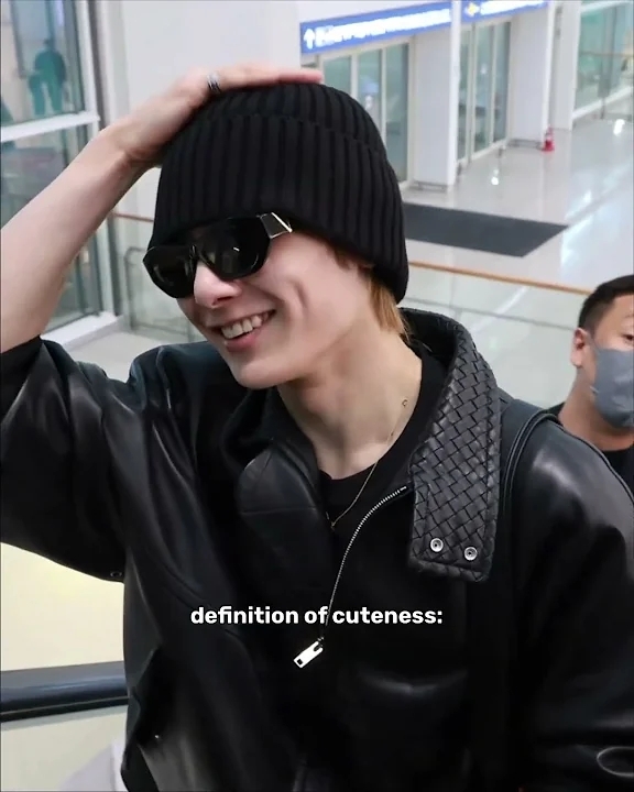 A moment captured by I.N (Stray Kids)'s fan