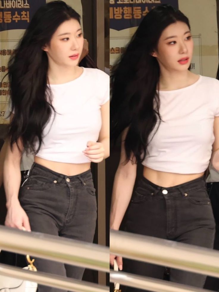 Behind-the-scenes cut of Chaeryeong (ITZY)