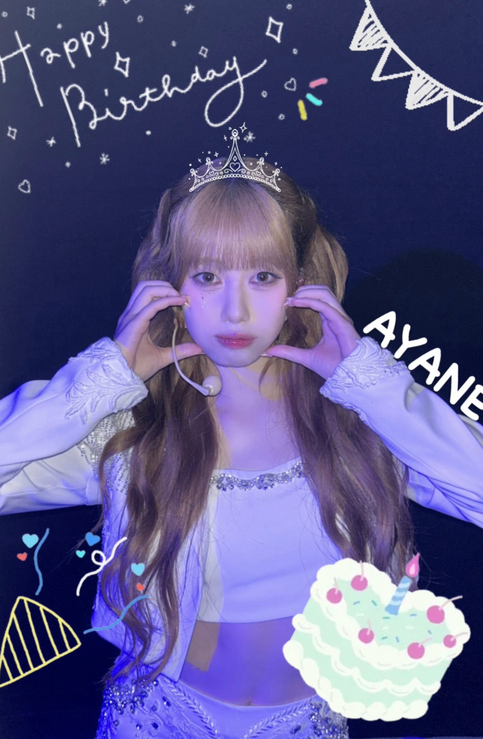 Behind-the-scenes cut of Takami Ayane (ME:I)