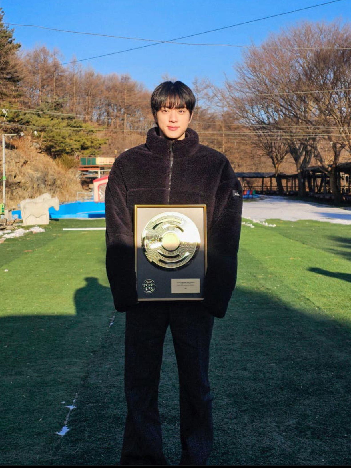 Foto terbaru Jin (BTS)