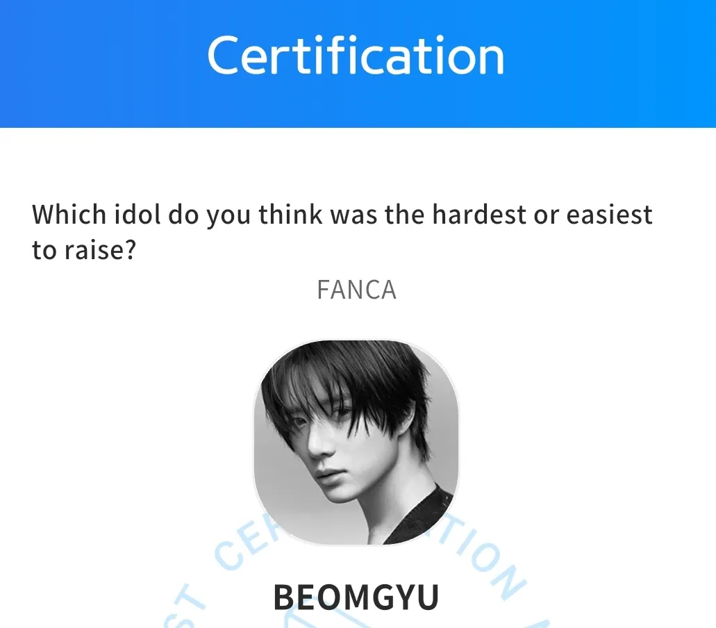 Latest photo of Beomgyu (TOMORROW X TOGETHER)