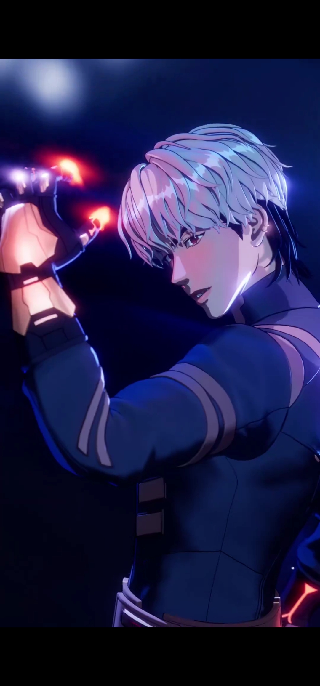 A heartfelt wallpaper shared by Eunho (PLAVE)'s fans