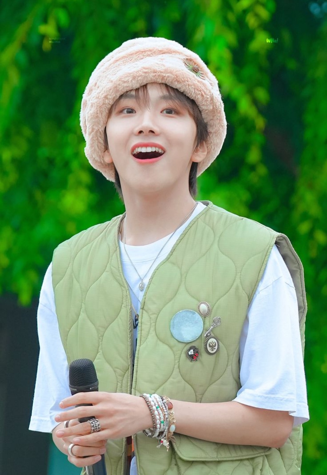 Recent activity shot of Woonhak (BOYNEXTDOOR)