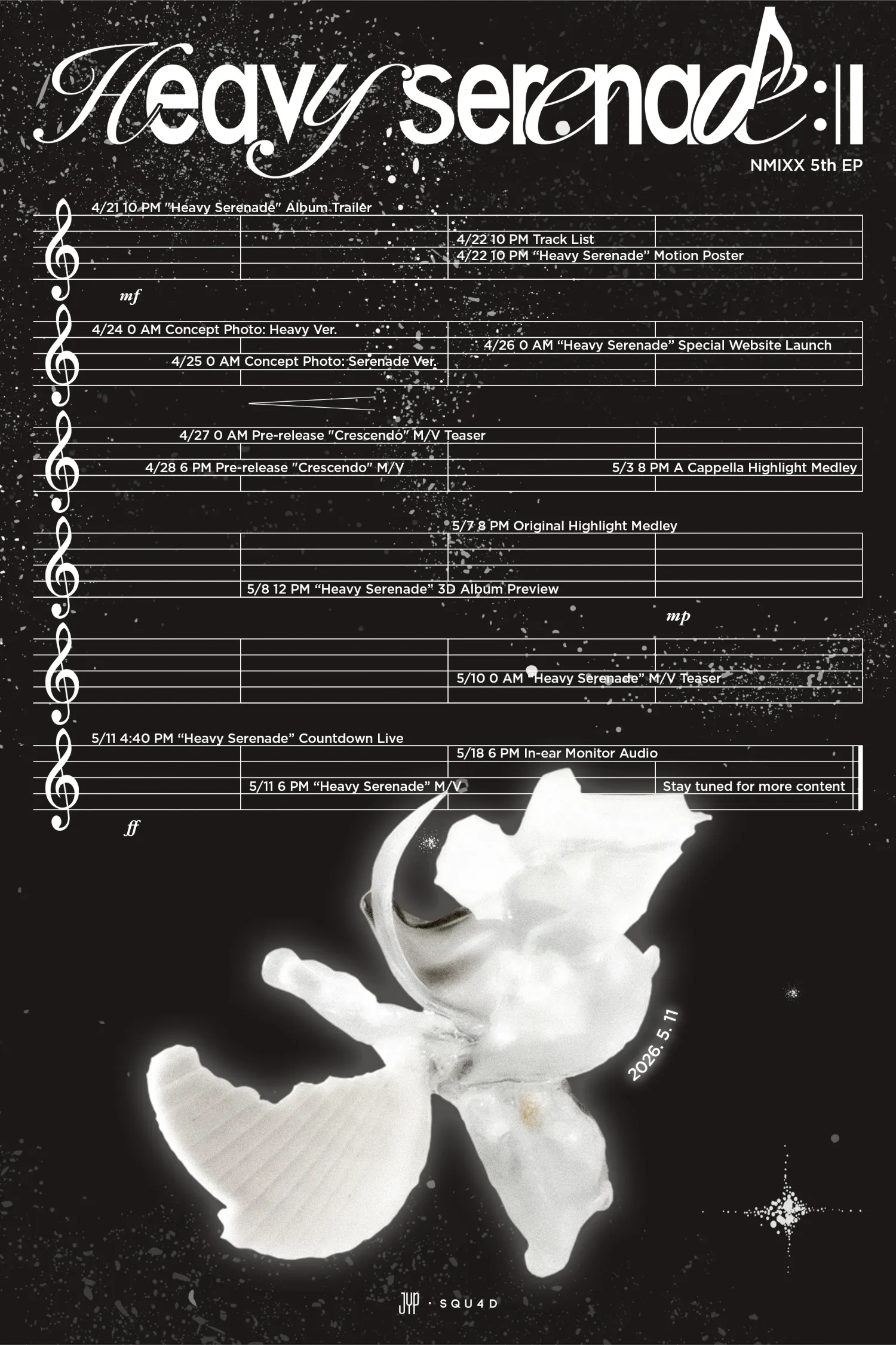Recent activity shot of NMIXX