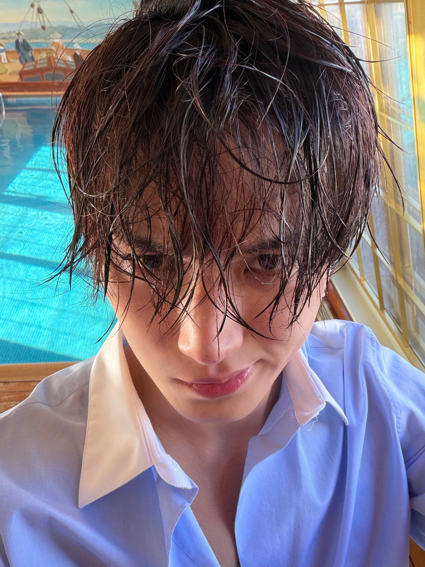 Foto aktivitas terbaru Mingyu (SEVENTEEN)