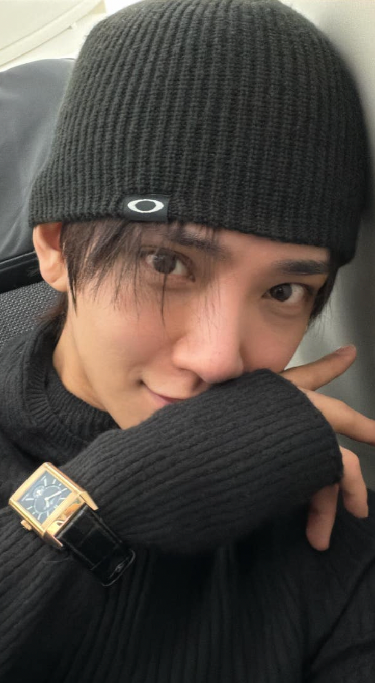 A moment captured by Joshua (SEVENTEEN)'s fan