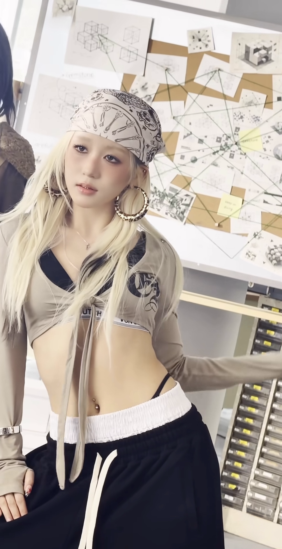 A heartfelt wallpaper shared by Hikaru (Kep1er)'s fans