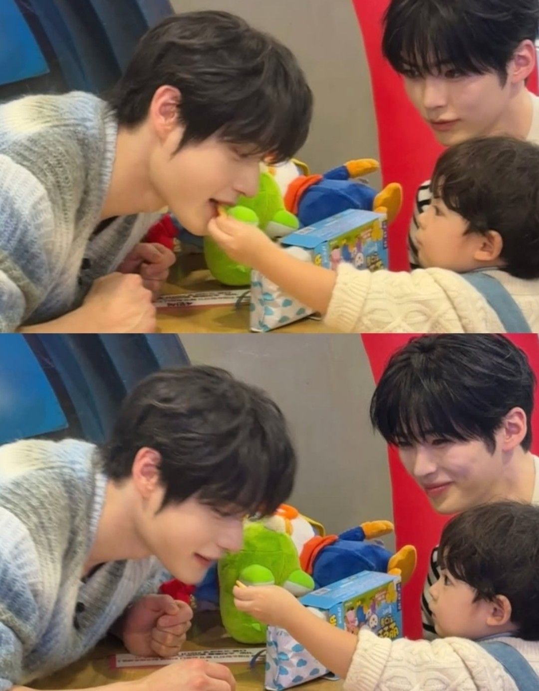 Potret di balik layar Kim Jiwoong (ZEROBASEONE)