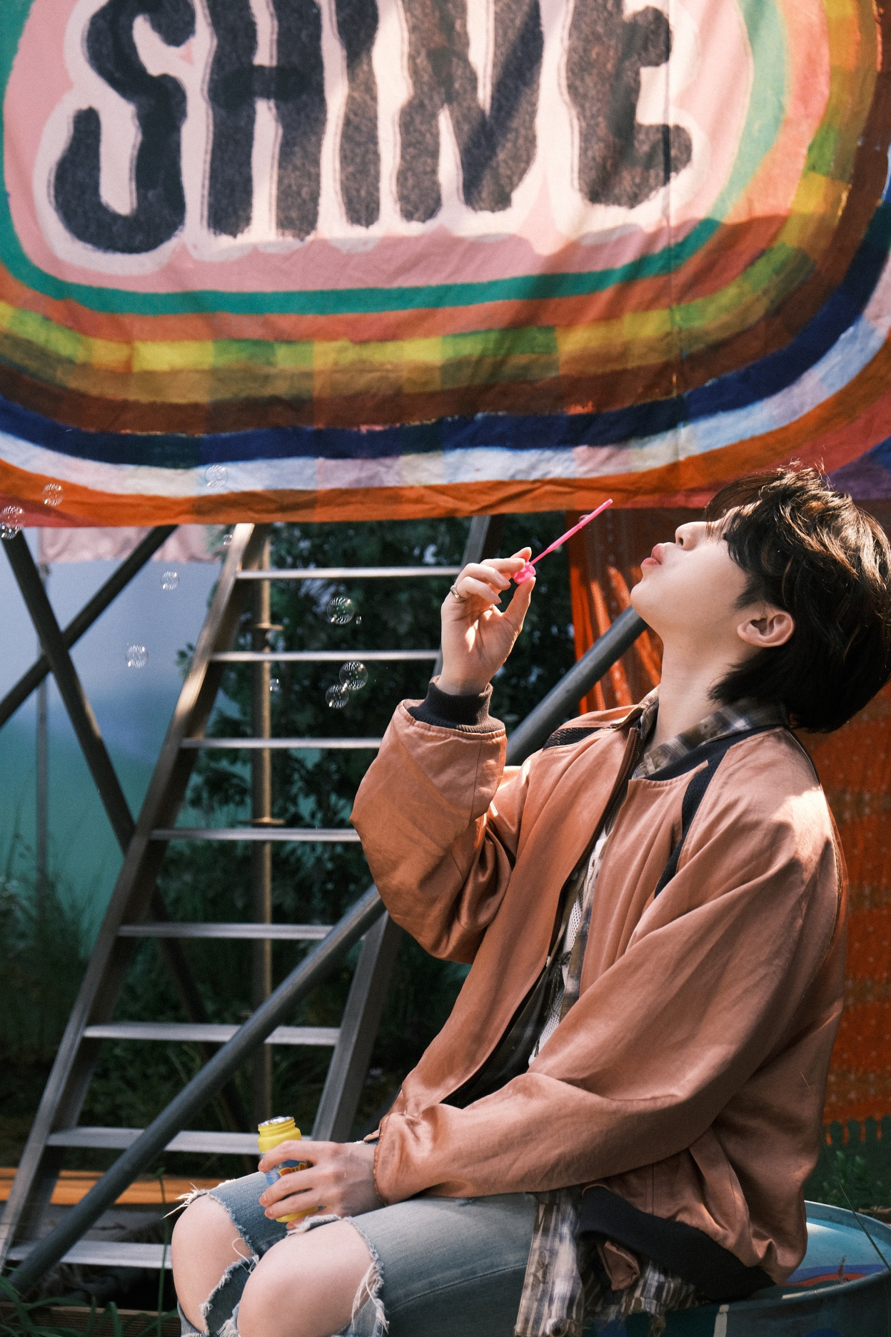 Woozi (SEVENTEEN)粉丝拍下的瞬间