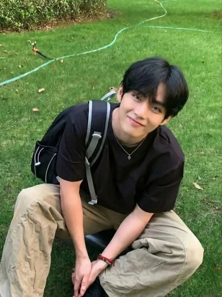 Momen yang diabadikan oleh penggemar V (BTS)