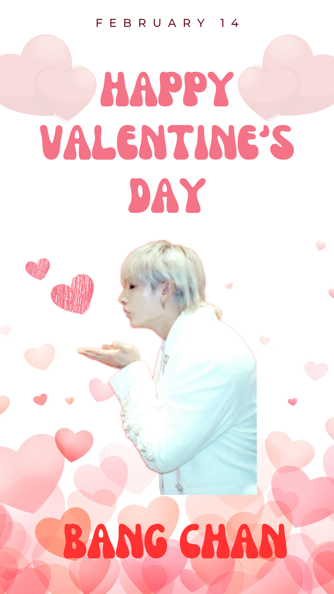 Fan-made special wallpaper for Bang Chan (Stray Kids)