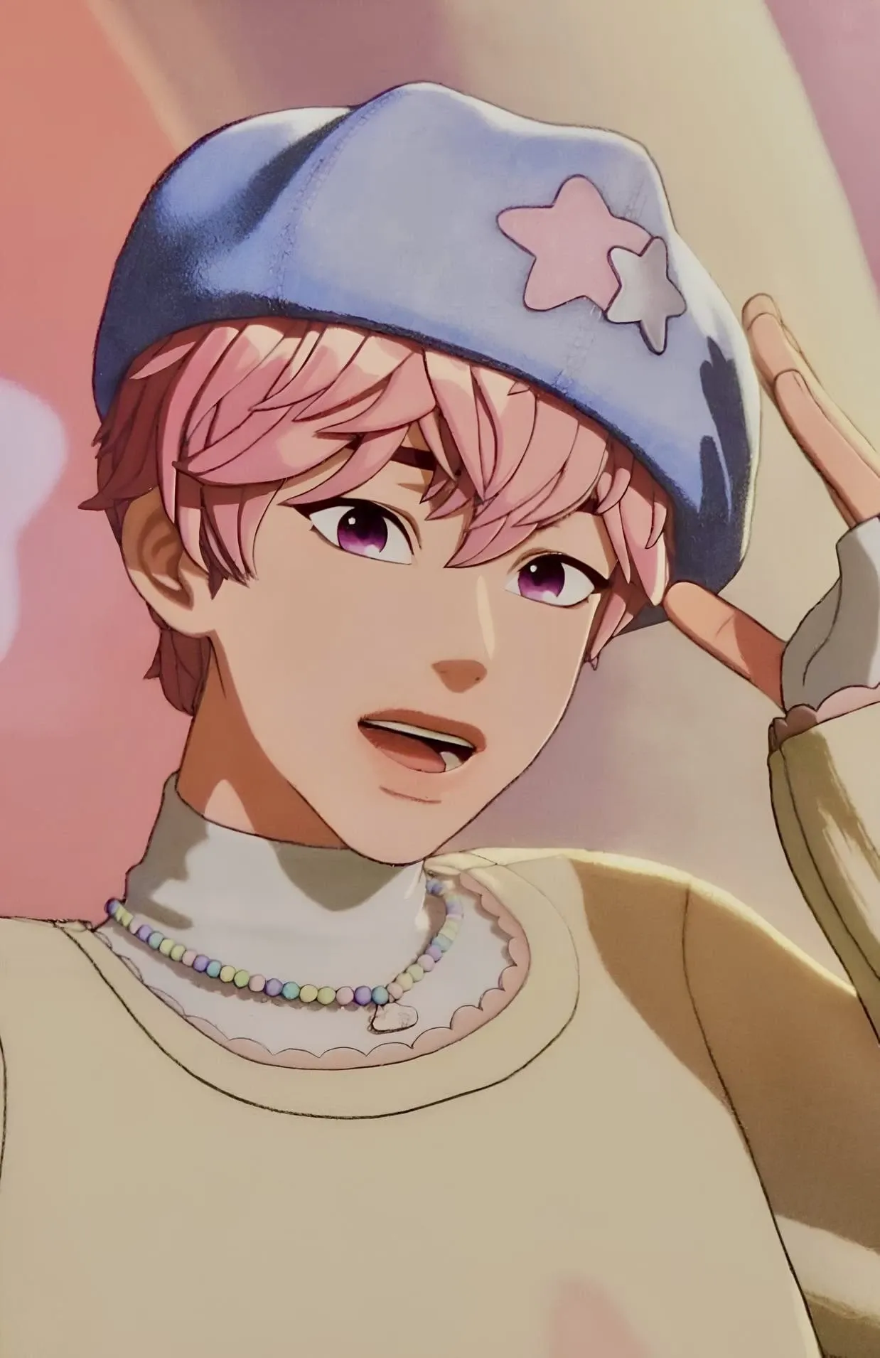 Recent activity shot of Bamby (PLAVE)