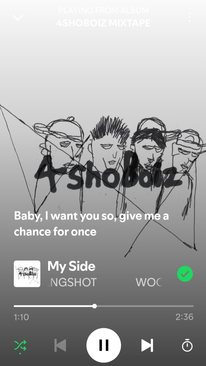 Fan-made special wallpaper for LNGSHOT