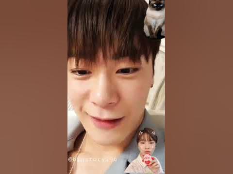 Recent activity shot of Moonbin (ASTRO)