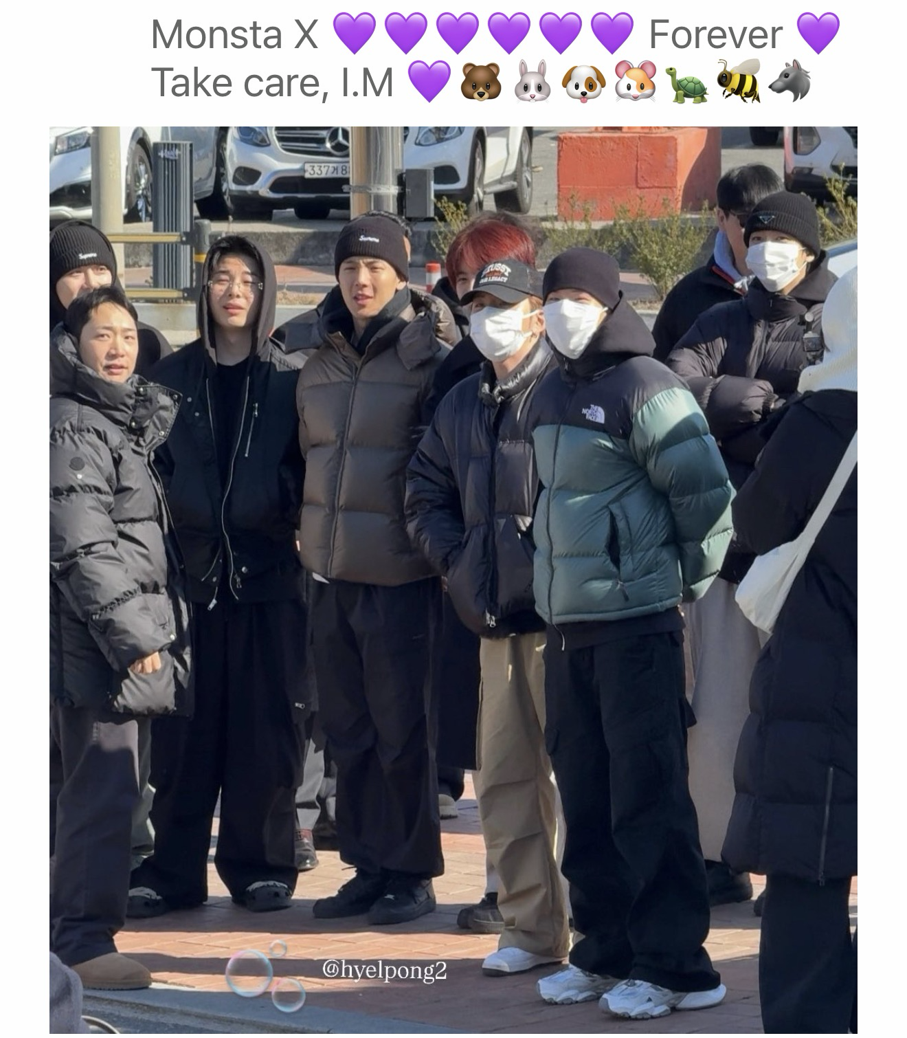 ミニョク (MONSTA X)ファンが撮った瞬間