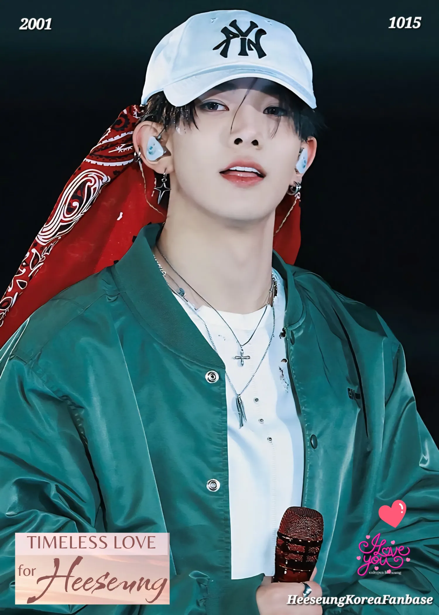 Behind-the-scenes cut of Heeseung