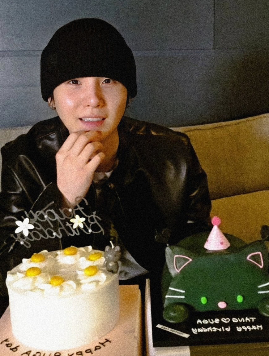 Momen yang diabadikan oleh penggemar SUGA (BTS)