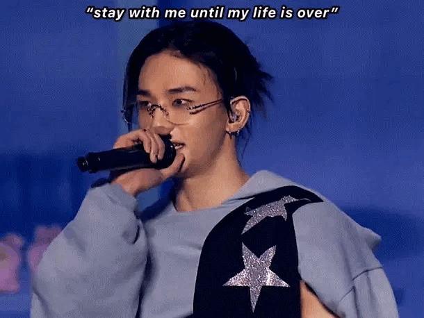 A moment captured by Hyunjin (Stray Kids)'s fan