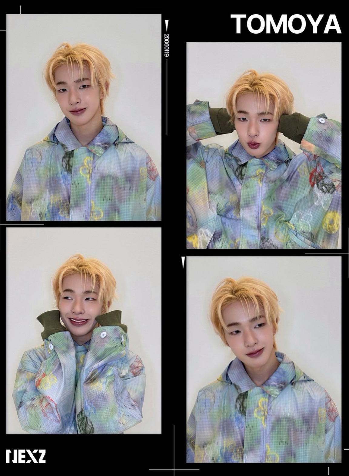 Recent activity shot of Tomoya (NEXZ)