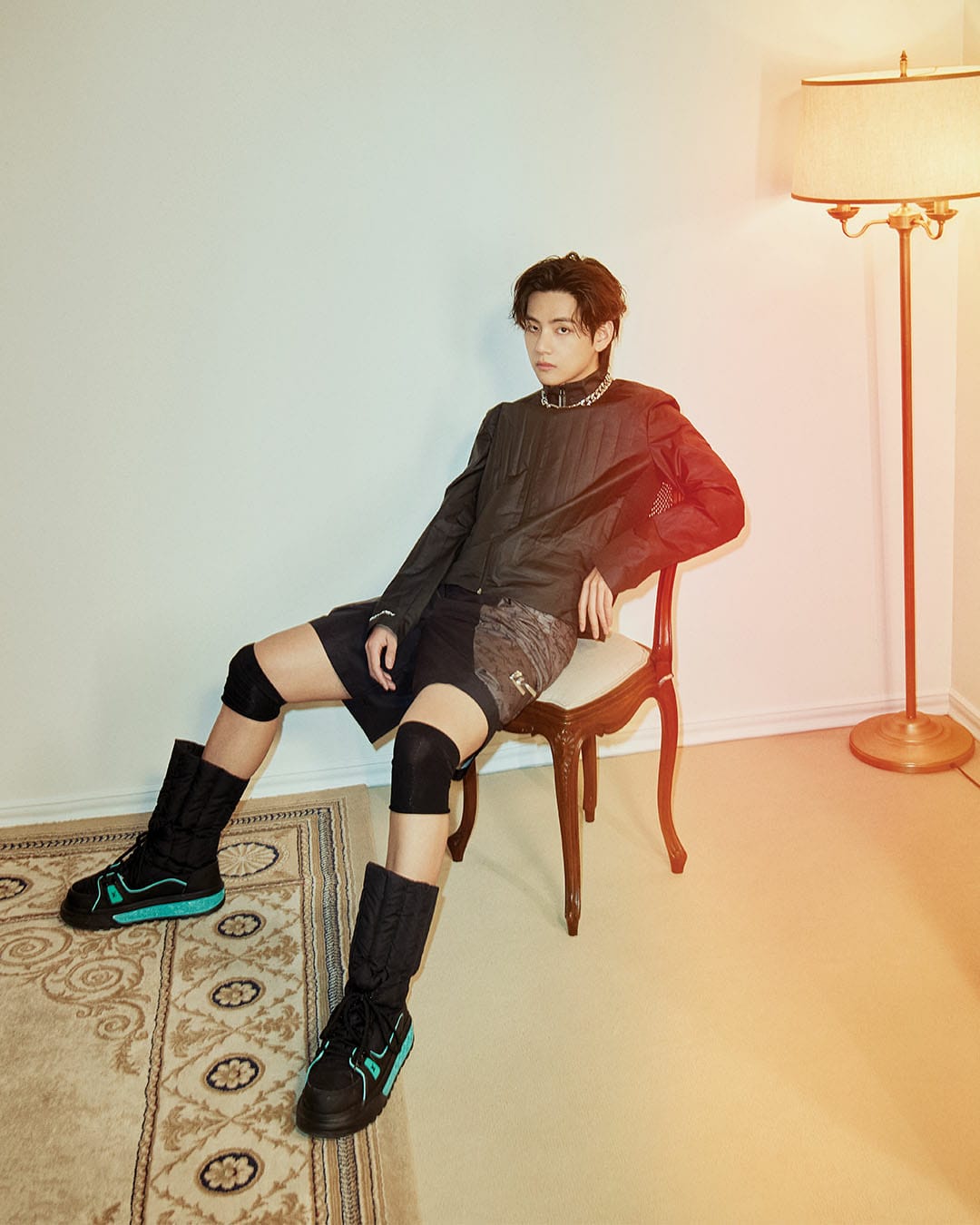 Recent activity shot of V (BTS)