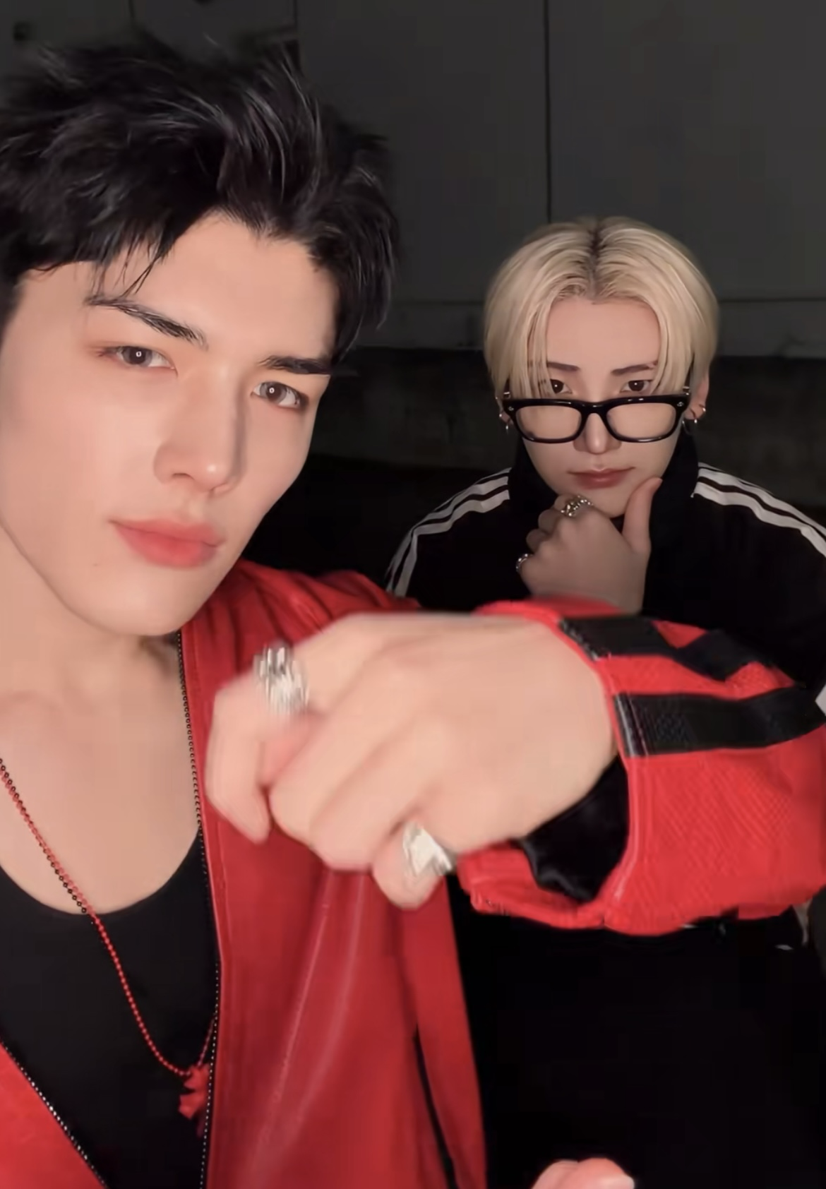 A moment captured by Maki (&TEAM)'s fan