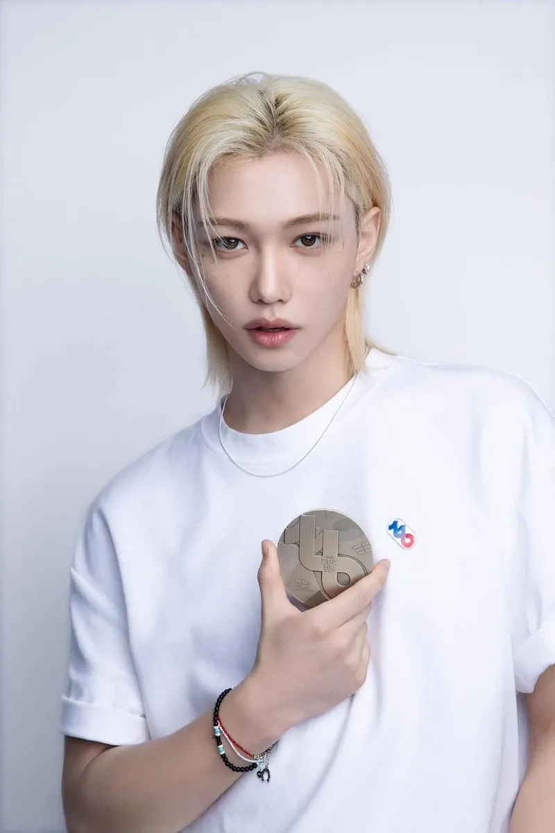 Recent activity shot of Felix (Stray Kids)