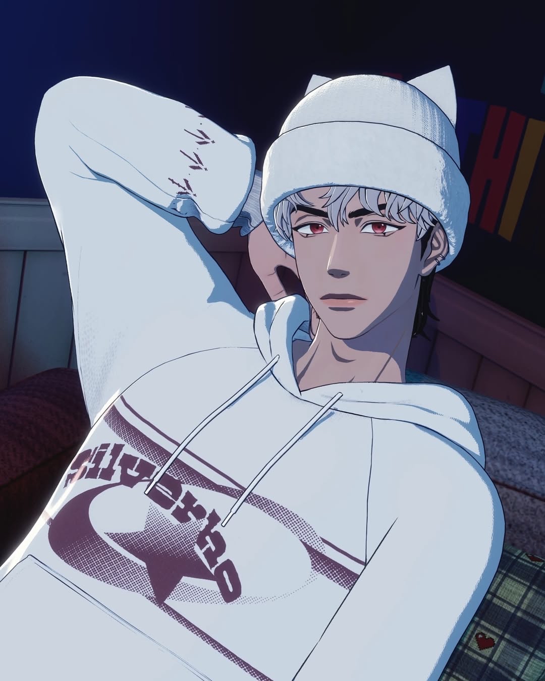 Recent activity shot of Eunho (PLAVE)