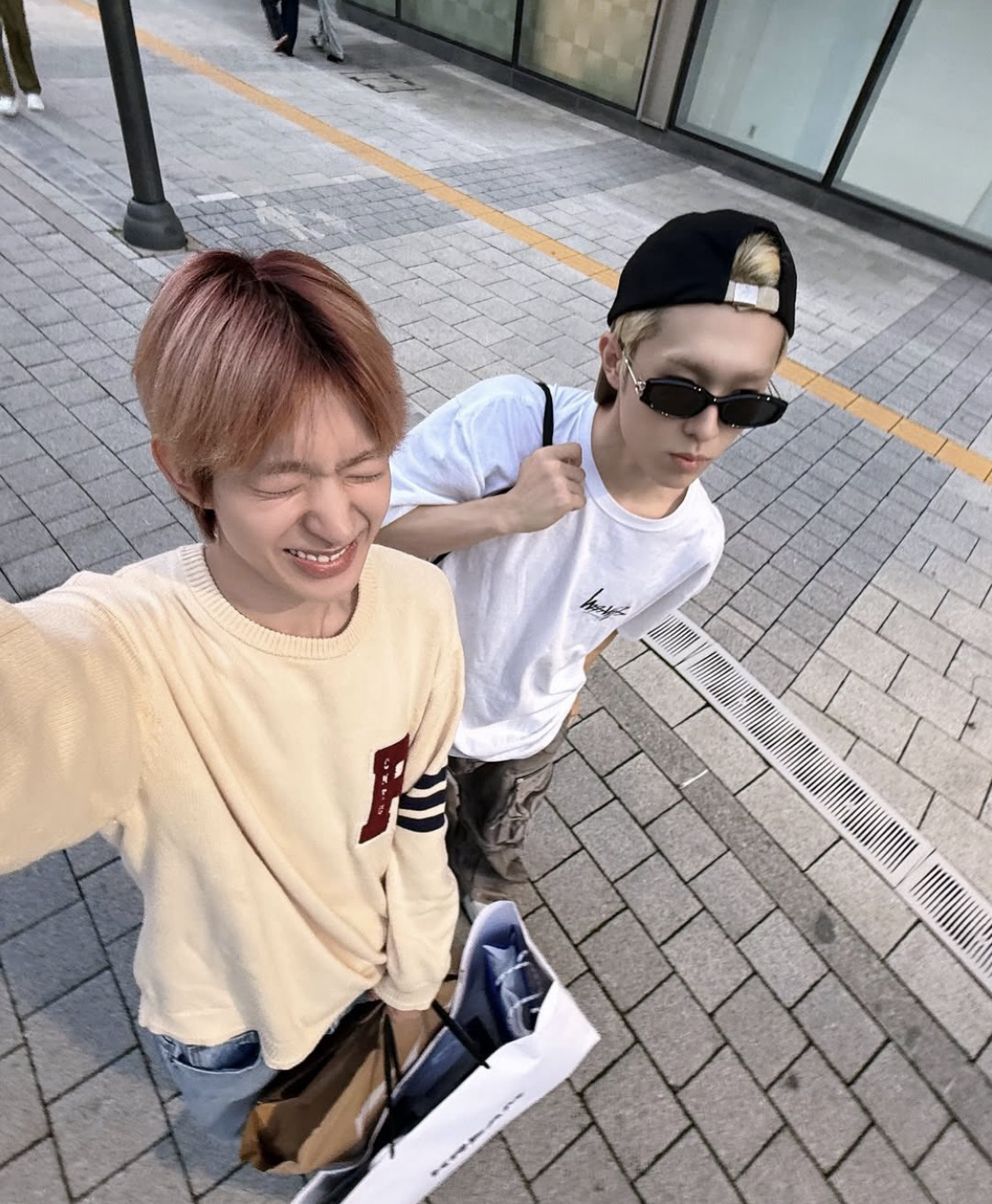 Recent activity shot of Tomoya (NEXZ)