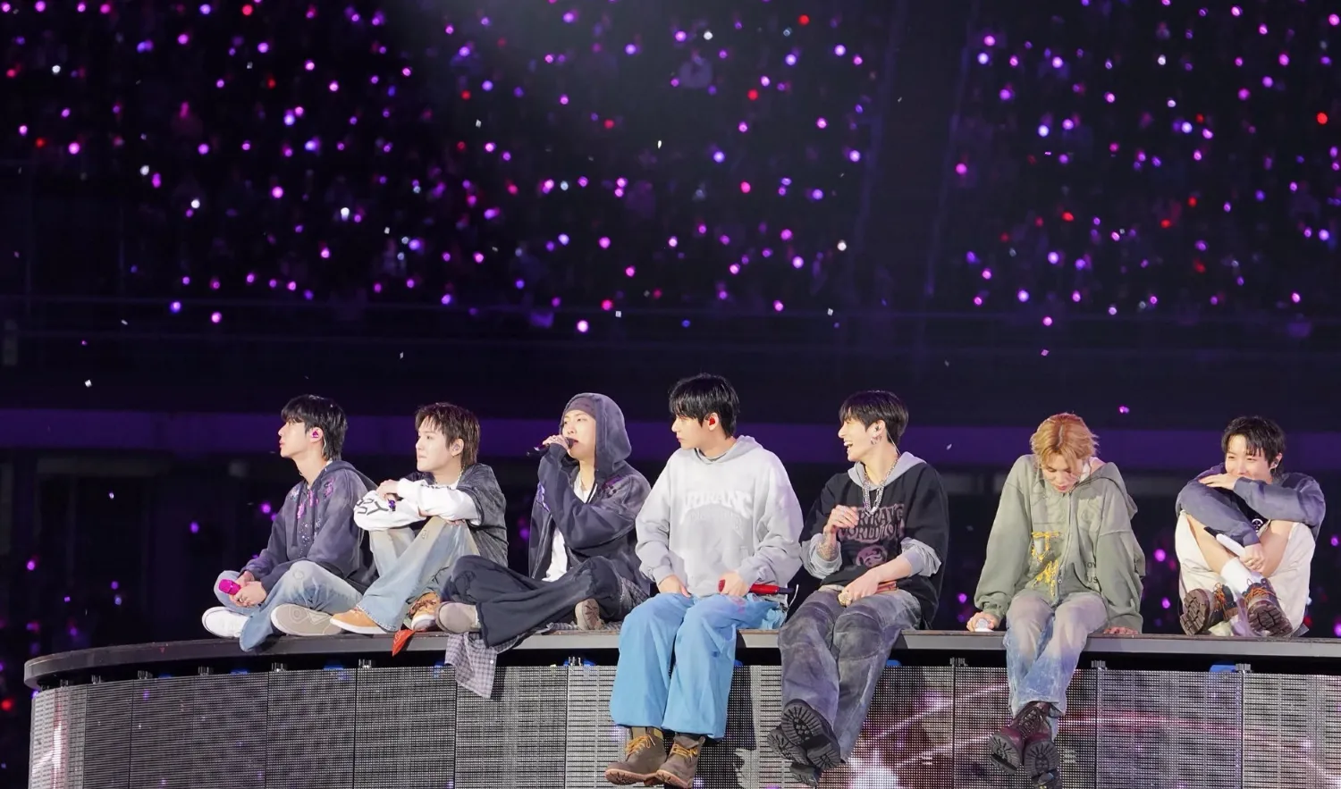 Recent activity shot of BTS