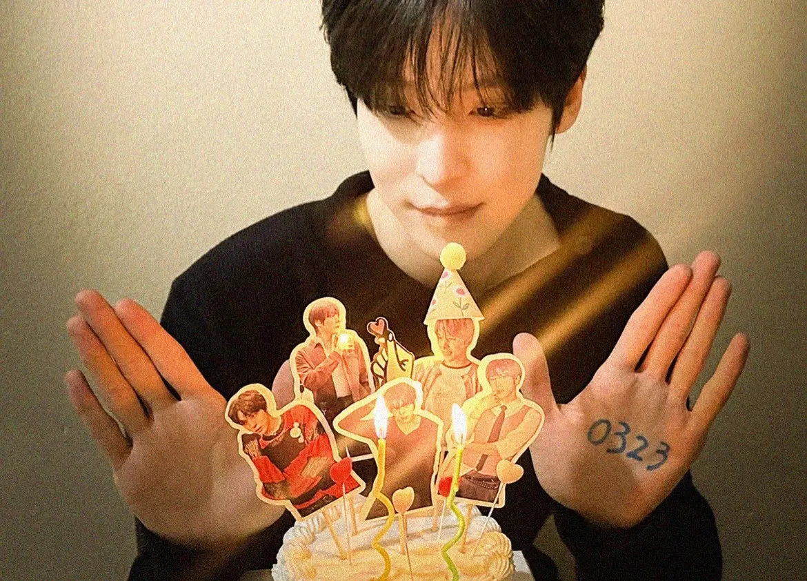 Recent activity shot of Yunho (ATEEZ)