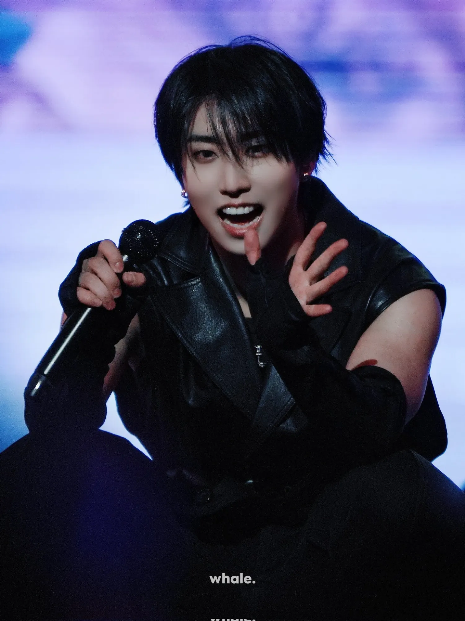 A moment captured by HAN (Stray Kids)'s fan