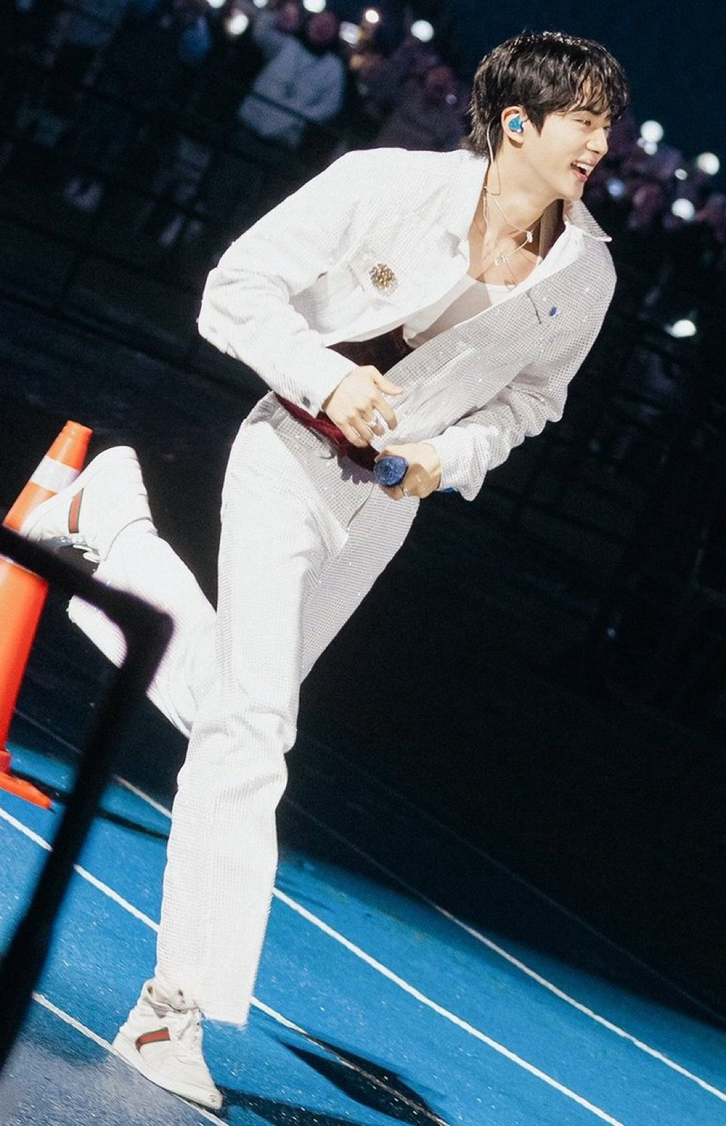 Recent activity shot of Jin (BTS)