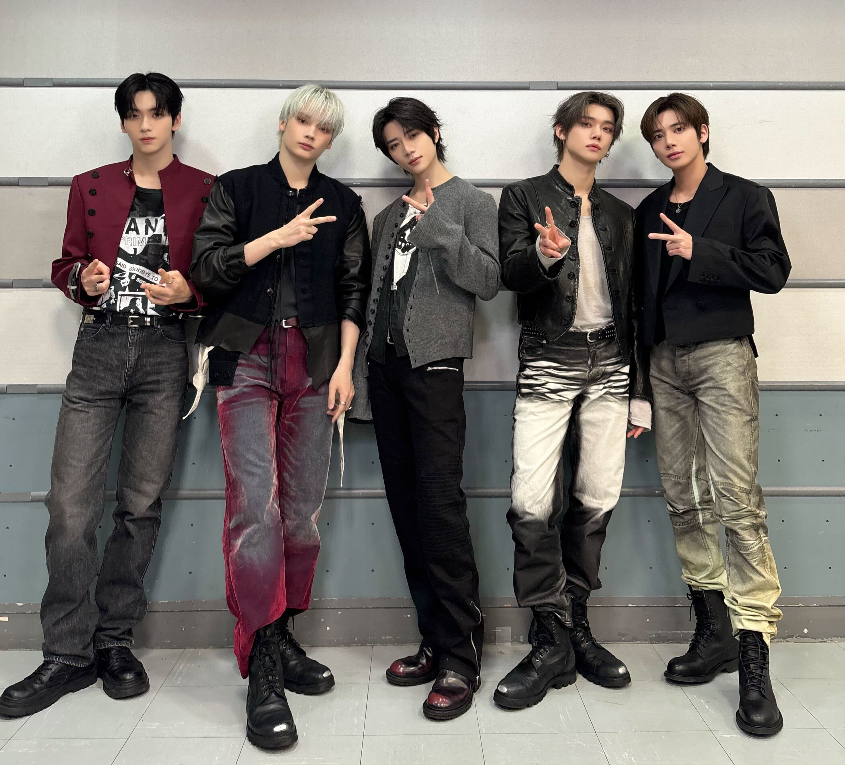 Recent activity shot of TOMORROW X TOGETHER