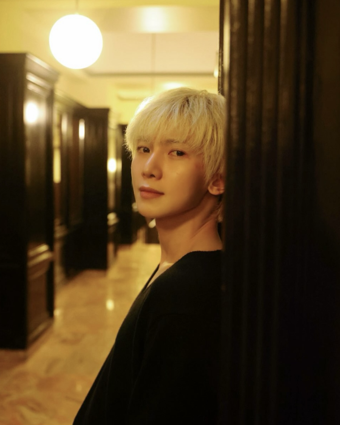 Recent activity shot of Yeosang (ATEEZ)