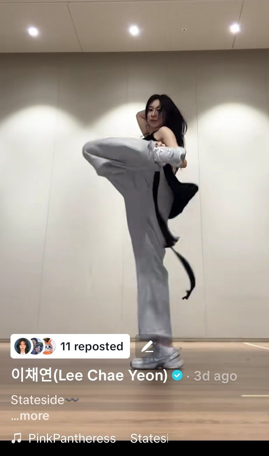 イ・チェヨンの舞台裏ショット